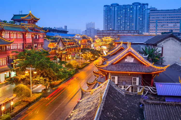 Tour Trung Quốc: Thành Đô - Cửu Trại Câu - Gấu Trúc - Lạc Sơn